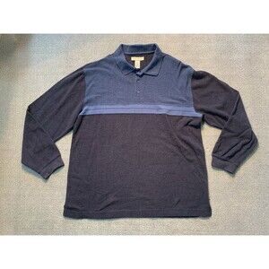 No Retreat L Large 44" Chest Blue Shirt Heavy Fabric